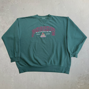 J- Vintage Phoenix Coyotes NHL Lee Embroidered Logo Graphic Crewneck - XL