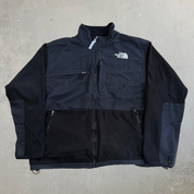 Vintage The North Face Denali Black Polar Fleece Jacket - 2XL