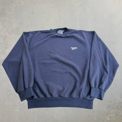 J- Vintage Reebok Essentials Embroidered Logo Crewneck - XL