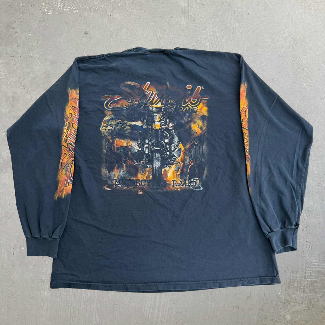 J- '11 Sturgis Motorcycle Rally Long Sleeve Tee - XL