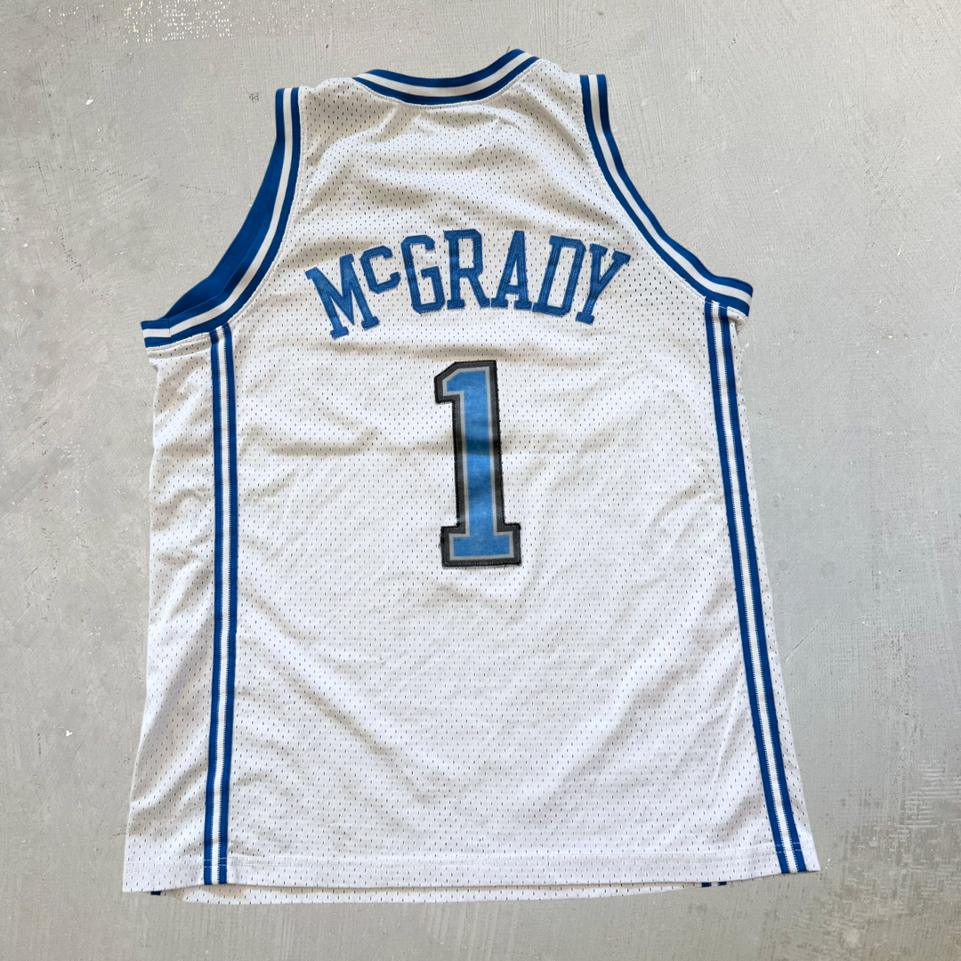 J- Vintage 90s Nike Team Orlando Magic Tracy McGrady NBA Basketball Jersey - M
