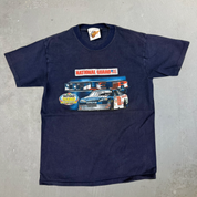 J- Vintage '08 Nascar Dale Jr National Guard Daytona 500 Tee - M