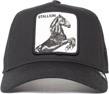 Load image into Gallery viewer, X - Goorin Brothers The Stallion Trucker Hat (Black)
