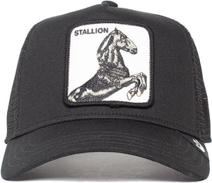 X - Goorin Brothers The Stallion Trucker Hat (Black)