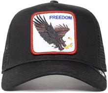 Load image into Gallery viewer, X - Goorin Brothers The Freedom Eagle Trucker Hat (Black)
