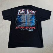 J- Vintage '10 Toby Keith American Ride Tour Picture Tee - L