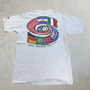 J- Vintage '94 Umbro United State World Cup Graphic Made In USA Single Stitch Tee - L