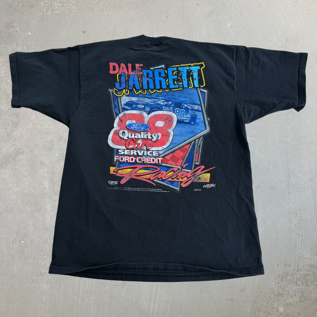 J- Vintage Nascar Dale Jarret The Winning Quality Made In USA Tee - L