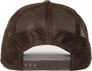 X - Goorin Brothers The GOAT Trucker Hat (Brown/Camo)