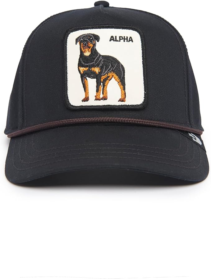 X - Goorin Brothers The Alpha Dog 100 Trucker Hat (Black)