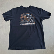 Vintage Filson Country Bear & Motorcycle Graphic Made In USA Tee - M