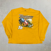 J- Nascar Kyle Busch M&M Car Long Sleeve Tee - 2XL