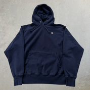 J- Vintage Champion Reverse Weave Embroidered Logo Hoodie - L