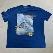 J- Vintage True Religion Mountain Picture & Logo Graphic Tee - L