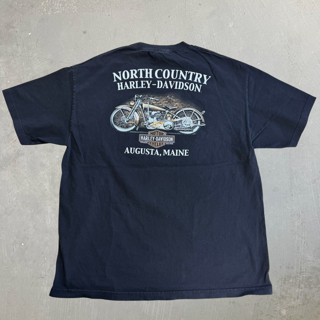 J- '18 Harley Davidson Augusta Maine Graphic Tee - XL