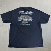 J- '18 Harley Davidson Augusta Maine Graphic Tee - XL