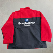 J- Vintage Nascar Kevin Harvick Embroidered Graphic Lightweight Zip Up Jacket - L