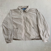 J- Vintage 90s Polo RL Zip Up Harrington Jacket - 2XL