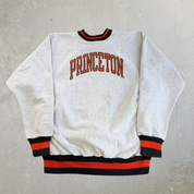 Vintage 90s Princeton University Collegiate Text Made In USA Crewneck - XL