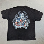 J- Vintage '03 Chopper Culture Text & Graphic Tee - XL