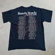 J- Vintage '10 Randy Travis On Tour Graphic Picture Tee - L