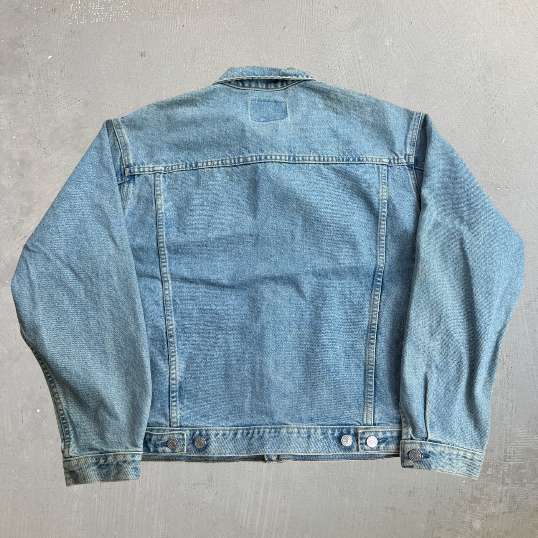 J- Vintage Gap Denim Trucker Denim Jacket - L