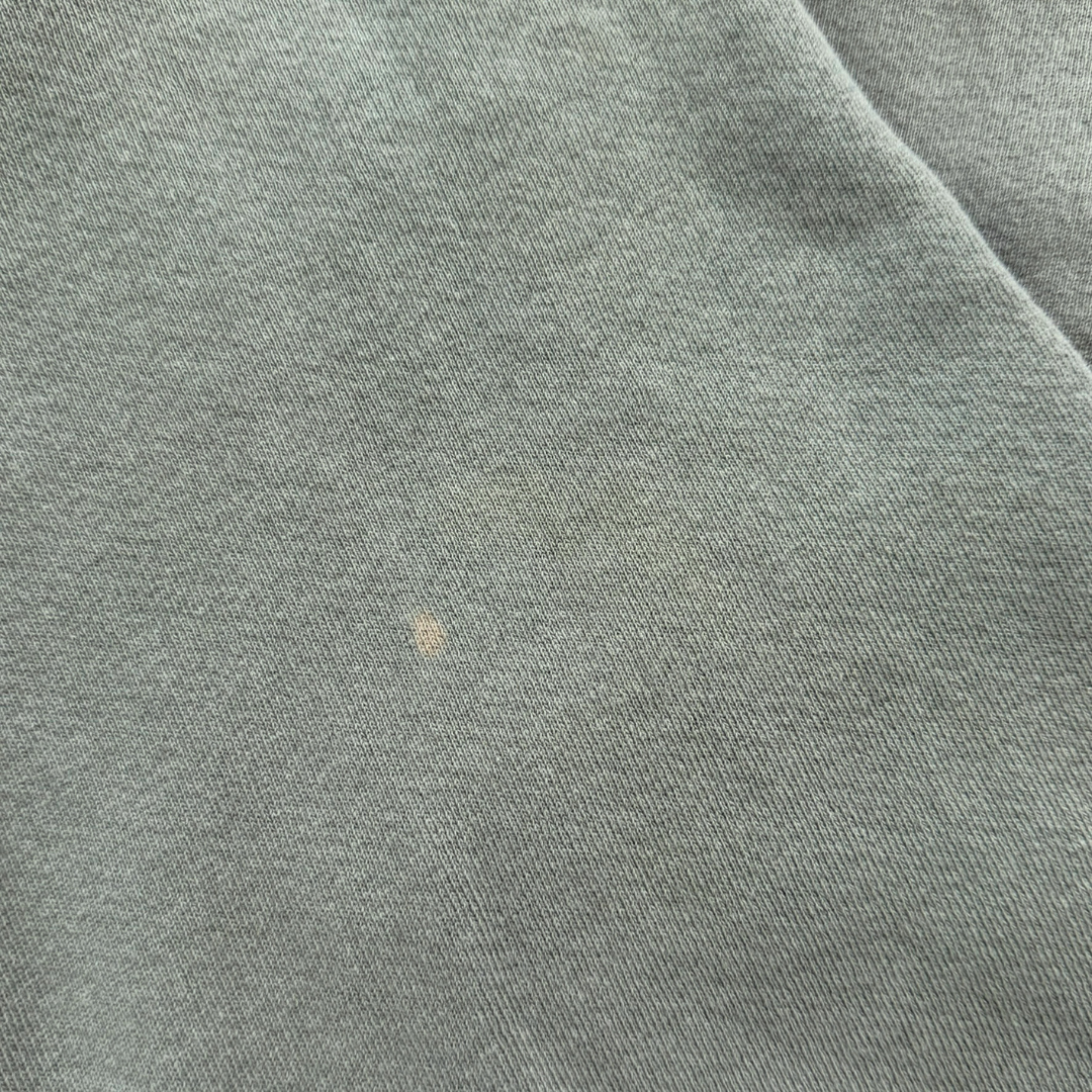 J- Vintage 90s Nike Embroidered Center Swoosh Olive Green Hoodie - XL
