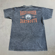 J- Vintage '01 Harley Davidson Dartmouth Nova Scotia Graphic Tee - L
