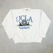 J- Vintage UCLA Text & Graphic Made In USA Crewneck - XL