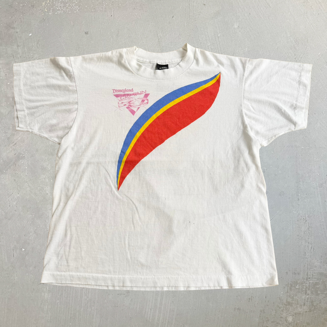 J- Vintage '86 Disney Disneyland Captain EO Opening Weekend Promo Made In USA Single Stitch Tee - L