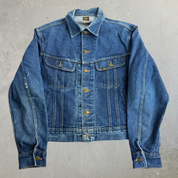 J- Vintage Lee Rider Made In USA Denim Jacket - 46 Long (fits L)