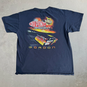Vintage Nascar Jeff Gordon Car Picture Graphic Tee - L
