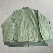 Vintage Sean John Cargo Zip Up Bomber Jacket - 2XL