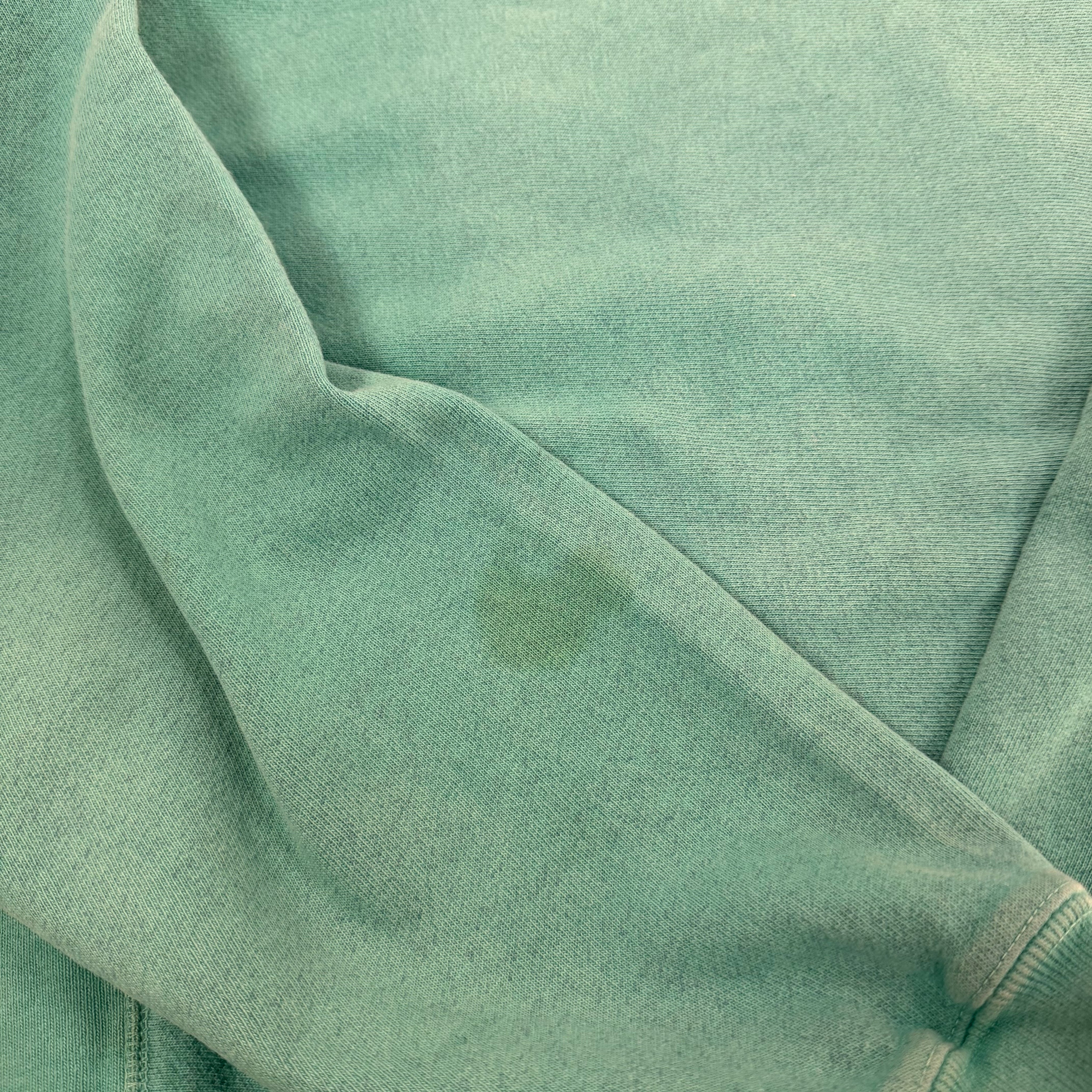 F- Vintage Champion Reverse Weave Teal Crewneck