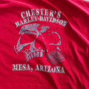 F- Vintage Harley Davidson Mesa Arizona Graphic Pocket Tee