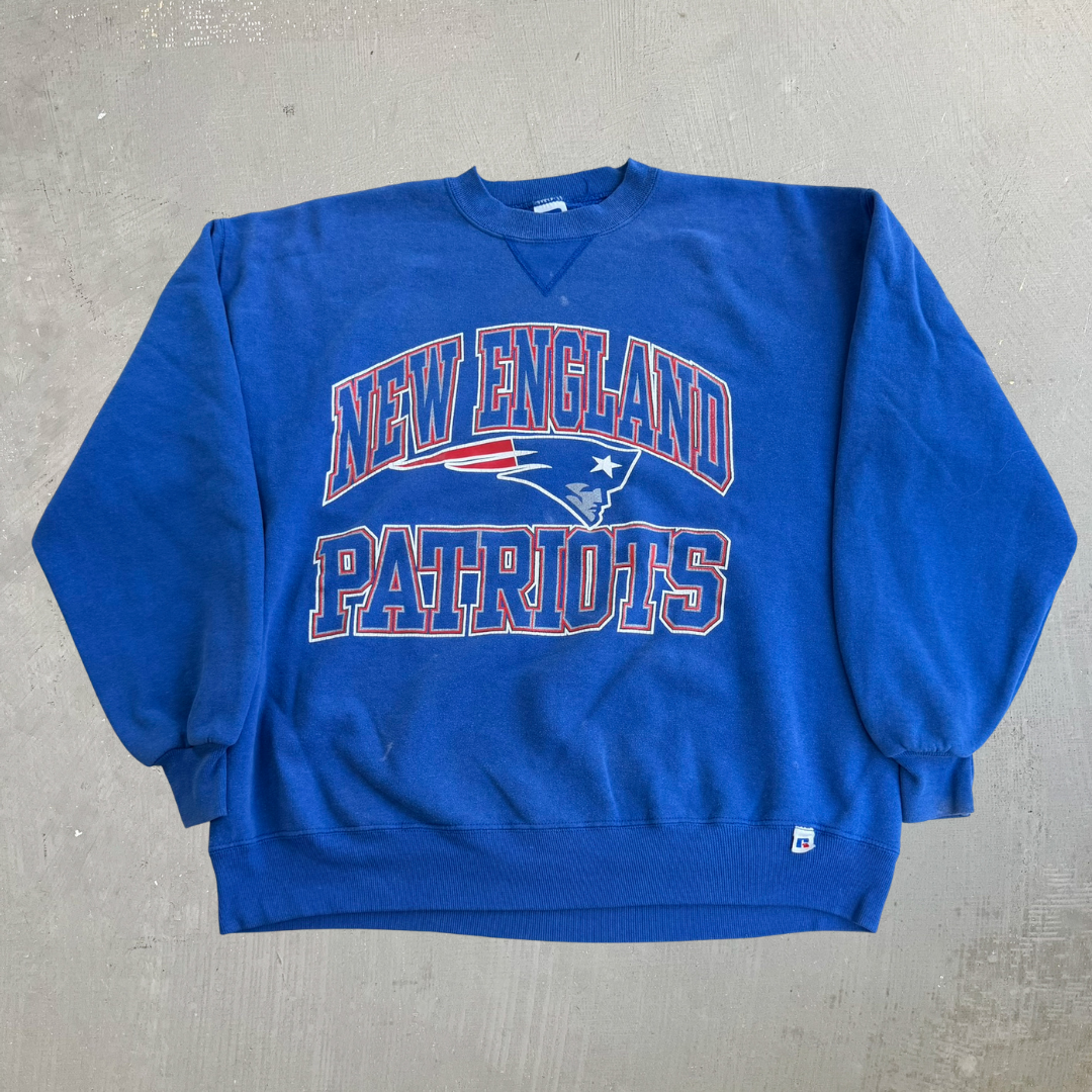 J- Vintage 90s New York Giants NFL Russell Athletic Graphic Made In USA Crewneck - XL