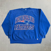 J- Vintage 90s New York Giants NFL Russell Athletic Graphic Made In USA Crewneck - XL