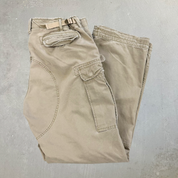 Vintage 90s Polo RL Khaki Cargo Pants - 36x33