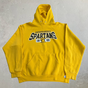 J- Vintage Russell Athletics Manchester University Spartans Hoodie - L