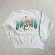 J- Vintage Miami Dolphins NFL Graphic Crewneck - M