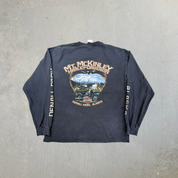 F- Harley Davidson Denali Park Alaska Graphic Long Sleeve Tee