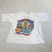 J- Vintage '93 Looney Tunes Country Tunes Graphic Single Stitch Tee - XL