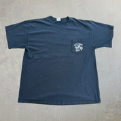J- Vintage '11 Fish Tales Ocean City Bike Week Graphic Pocket Tee - XL