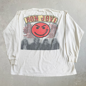 J- Vintage '05 Bon Jovi Have A Nice Day Tour Picture Long Sleeve Tee - L