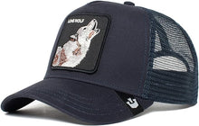 Load image into Gallery viewer, X - Goorin Brothers The Lone Wolf Trucker Hat (Navy)
