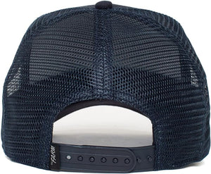 X - Goorin Brothers The Lone Wolf Trucker Hat (Navy)