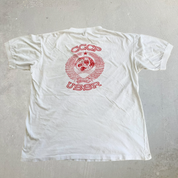 J- Vintage 90s Soviet Union KGB Graphic Single Stitch Tee - L