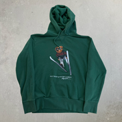 J- Vintage Polo RL Polo Bear Ski Graphic Hoodie - S