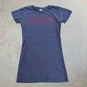 J- Vintage Ed Hardy Text Women's Tee - Women's XS
