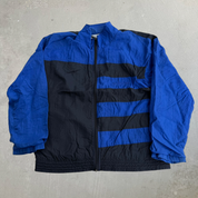J- Vintage 90s Adidas Embroidered Logo Zip Up Lightweight Jacket - S